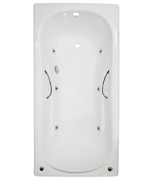 Ванна Goldman Nova 160x80 с гидромассажем