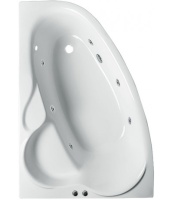 Ванна Relisan Ariadna 160x105 (Левая) с гидромассажем