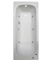 Ванна Aqualux ZYA 8-6 (Artex Cont) 160x70 с гидромассажем