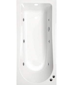 Ванна Alpen Lisa 170x70 с гидромассажем