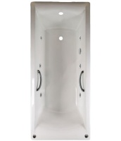 Ванна Castalia Prime 150x70 (с ручками) с гидромассажем