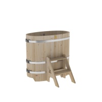 Купель овальная из кедра 0,80х1,42