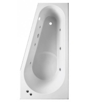 Ванна Riho Delta 160x80 с гидромассажем (Правая)