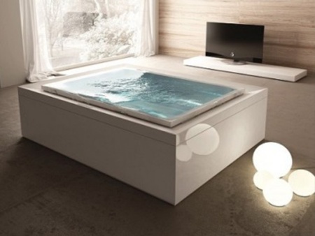 Переливной спа бассейн Treesse Fusion SPA 230