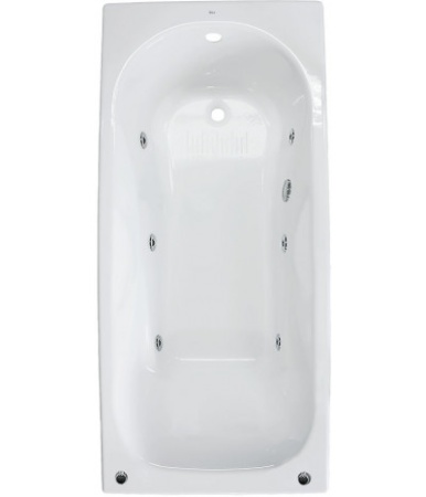Ванна Roca Malibu 170x70 (без ручек) с гидромассажем