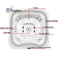 Гидромассажный спа-бассейн переливной Kingston JCS-88