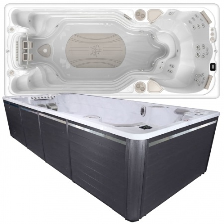 Спа бассейн с противотоком Hydropool AquaTrainer 17 AX