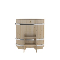 Купель овальная из кедра 0,95х1,60