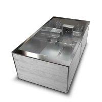 Плавательный спа бассейн из нержавеющей стали Wellis Kongo