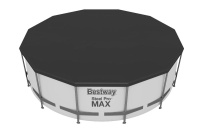 Bestway 56420 BW Каркасный бассейн Steel Pro Max 366х122см, 10250л, фил.-насос 2006л/ч, лестница, тент