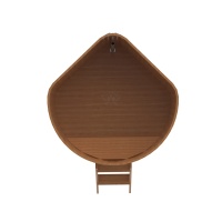 Купель угловая из дуба 1,37х1,37