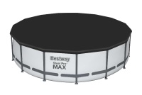 Bestway 56488 BW Каркасный бассейн Steel Pro Max 457х107см, 14970л, фил.-насос 3028л/ч, лестница, тент