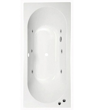 Ванна Alpen Viva B 185x80 с гидромассажем