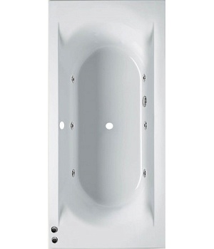 Ванна Riho Lima 170x75 с гидромассажем