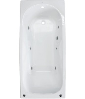 Ванна Roca Malibu 170x75 (без ручек) с гидромассажем