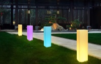 Светильник Колонна 30х180 питание от сети 220В, RGB