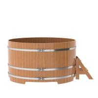 Купель круглая из дуба d=1,80