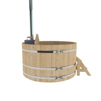 Фурако из кедра D=1.8 с внутренней печкой.