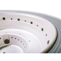 Переливной круглый спа бассейн USSPA Dino