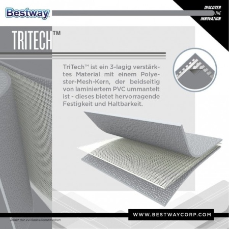 Bestway 58432 BW Надувная скамейка для СПА бассейнов, 198х40х40см
