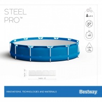 Bestway 56706 BW Каркасный бассейн Steel Pro 366х76см, 6473л