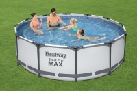 Bestway 56260 BW Каркасный бассейн Steel Pro Max 366х100см, 9150л, фил.-насос 2006л/ч