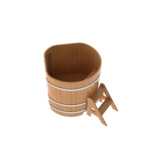 Купель угловая из лиственницы 1,03х1,03